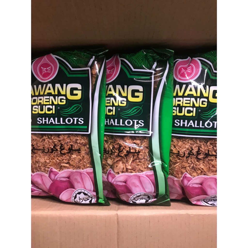 BAWANG GORENG SUCI 900G ( 1 KOTAK ) | หอมเจียว | BAWANG GORENG SEGERA | บาวัง