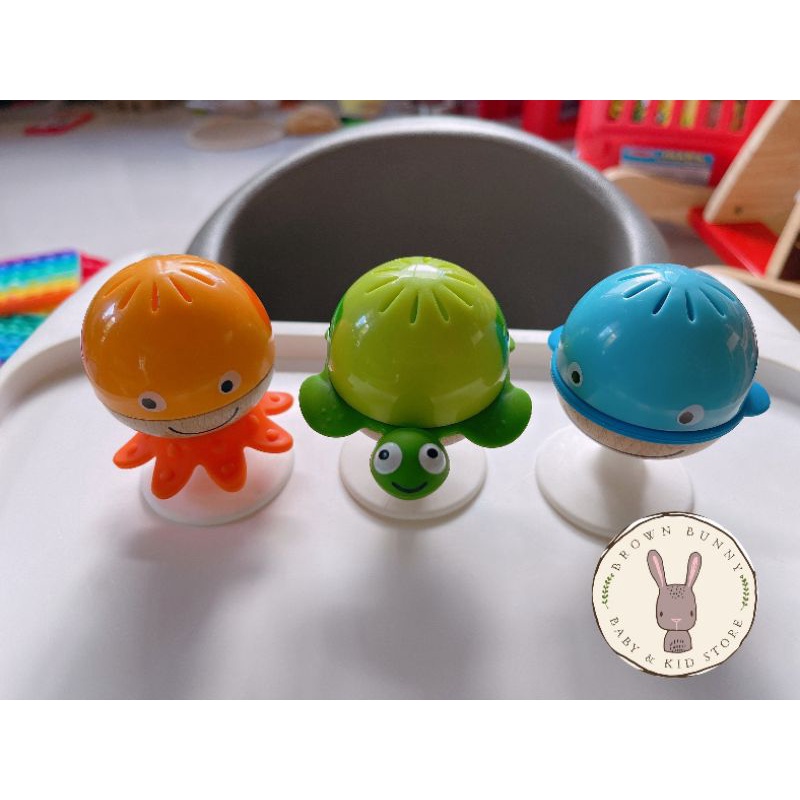 ของเล่น ติดโต๊ะ ลายสัตว์ hape