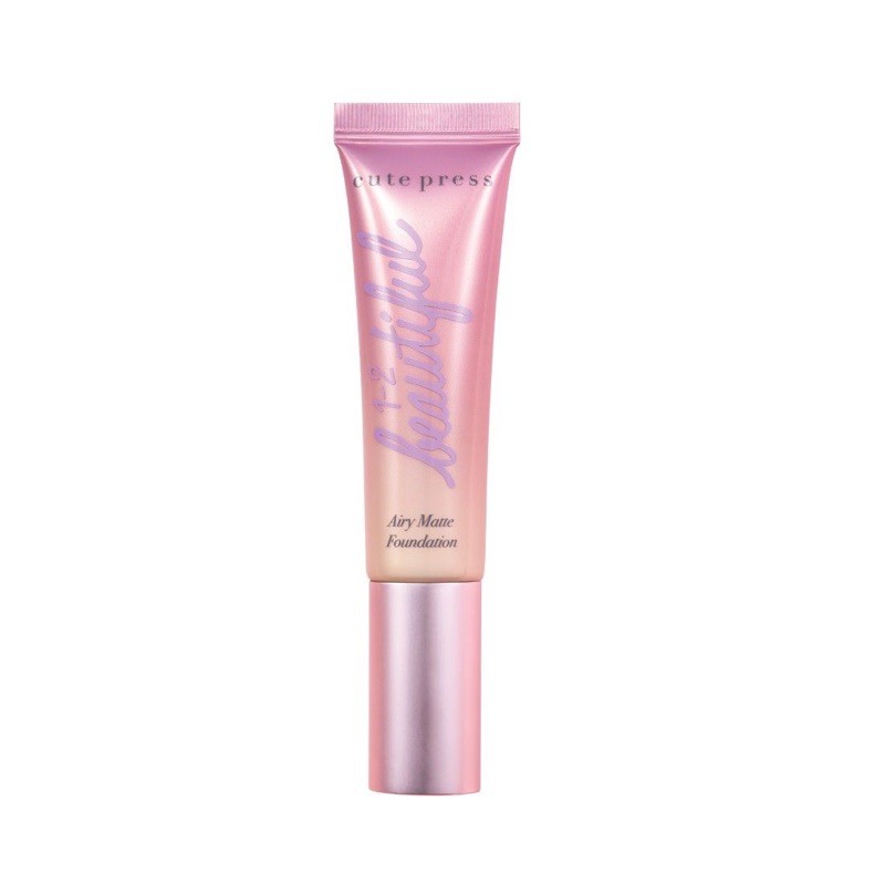 ของแท้ รองพื้น Cute Press 1-2 Beautiful Airy Matte Foundation คิวท์เพรส รูปที่ 5