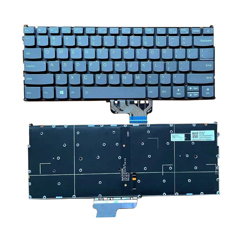 TOMBOL LENOVO 720S-13 720S-13IKB 720S-13ARR PC4SXB-RU คีย์บอร์ดสั้นซ็อกเก็ตปุ่มพลังงาน