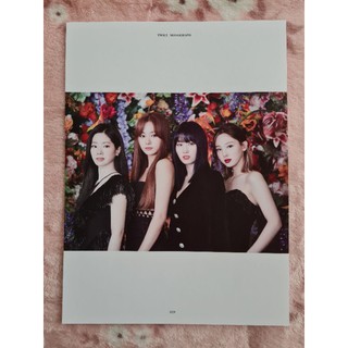 [แท้/พร้อมส่ง] หน้าโฟโต้บุ๊ค จื่อวี ดาฮยอน นายอน โมโมะ​ TWICE Eyes Wide Open Monography Photo Book Cut