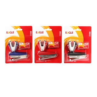 แผงเครื่องเย็บ+ที่ถอนลวดเย็บกระดาษ EAGLE 1028BD ใช้ลวดเย็บกระดาษเบอร์ 10 (PC)