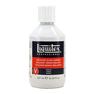 LIQUITEX PROFESSIONAL SOLUVAR GLOSS VARNISH (237 ML.)