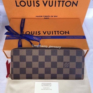 Louisvitton clemence damier red