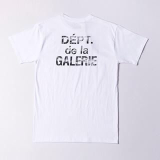 Gallery DEPT. เสื้อยืดแขนสั้น ผ้าฝ้ายแท้ พิมพ์ลายตัวอักษร