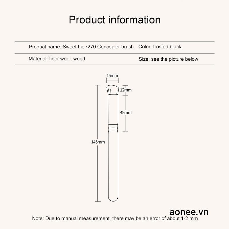 🔥🔥🔥แปรงรองพื้น คอนซีลเลอร์ แปรงขนนุ่ม - รูปที่ 7