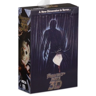 (กรุงเทพ) NECA Friday The 13th Part 3 3D (2016) Ultimate Jason Voorhees Action Figure 18 cm