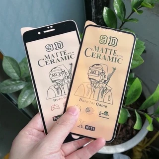 ฟิล์มเซรามิกส์สำหรับ iPhone แบบด้าน เต็มจอฟิล์มกันรอย ฟิล์มพลาสติกไม่แตก 15 14 15PROMAX11 promax 12 13 pro max 7PLUS 6G