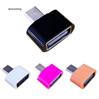 อะแดปเตอร์เชื่อมต่อ Micro เป็น USB 2.0 OTG ขนาดเล็ก สําหรับโทรศัพท์มือถือ Android