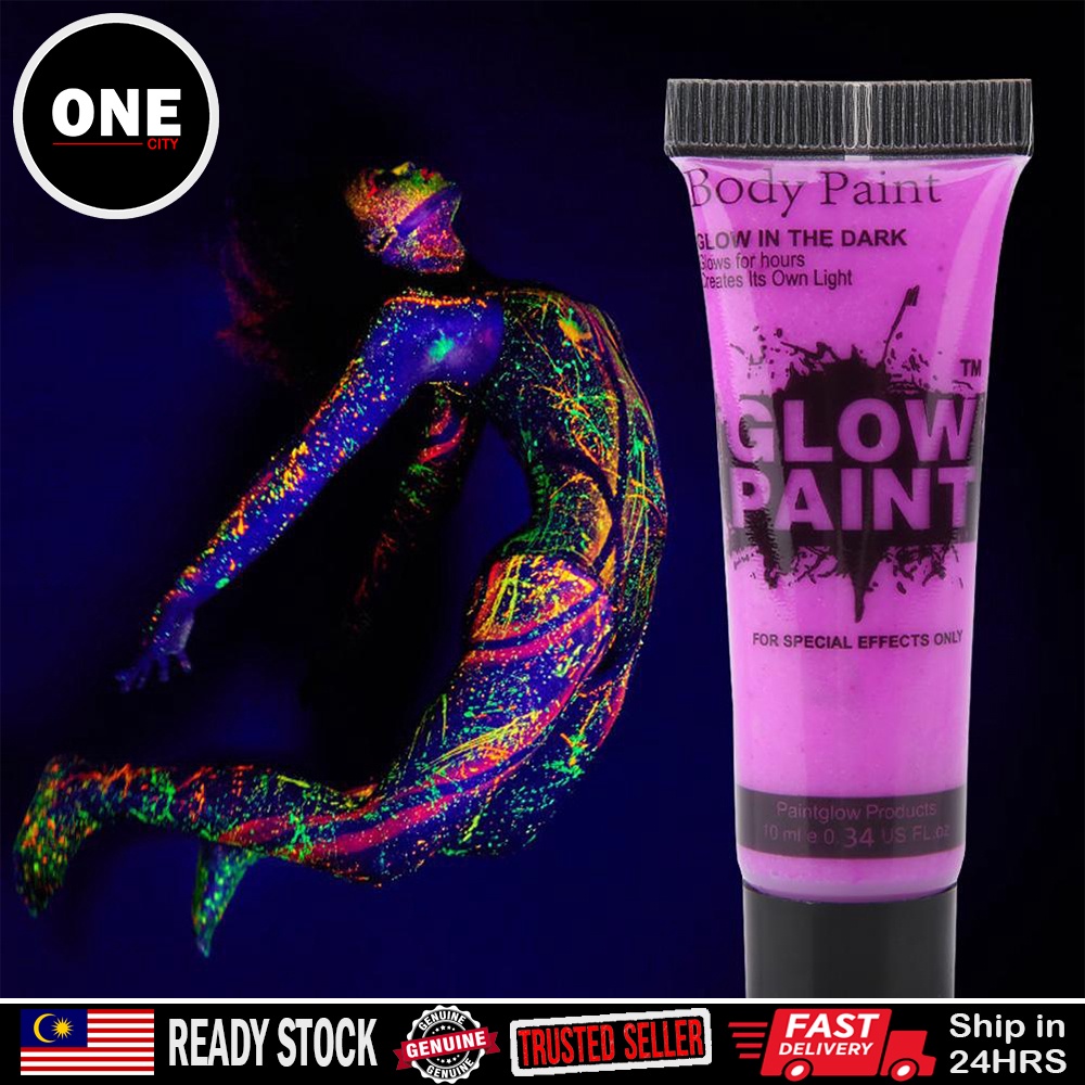 Face Body Paint Tubes Washable Fluorescent Pigment Safe Face Paint Supplies Christmas Makeup Fa