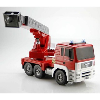 รถบังคับวิทยุ รถแข่งของเล่น Fire Engine Double Eagle รถดับเพลิงบังคับวิทยุ 8 CH สเกล1:20