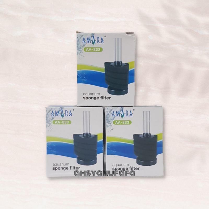 Biofoam Aquarium Sponge Filter AMARA AA 933 / Sponge Filter AA 933 / Sponge Filter AA 833