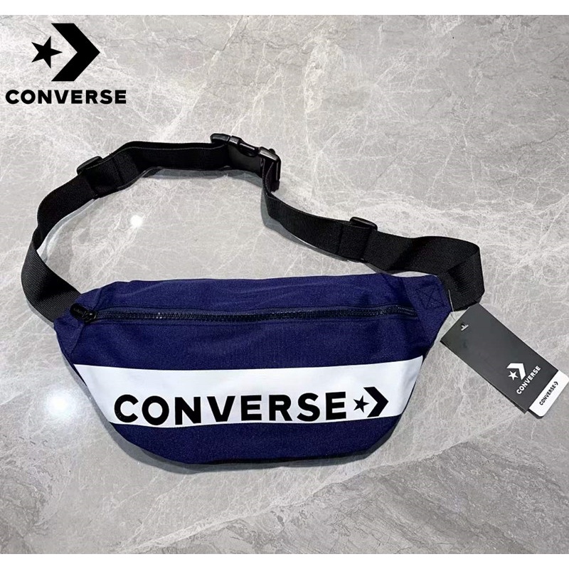 พร้อมส่ง!Converse กระเป๋าคาดหน้าอกสุดเก๋ พกพาสะดวกมากเมื่อออกไปข้างนอก