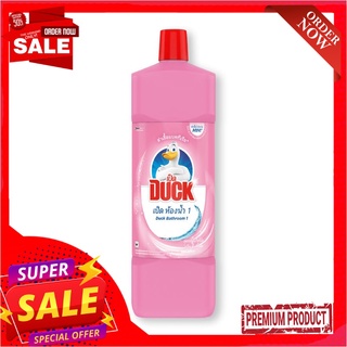 เป็ด น้ำยาล้างห้องน้ำ กลิ่นพิ้งค์ สมูท 1600 มล.Duck Pink Floral Toilet Cleaner 1600 ml