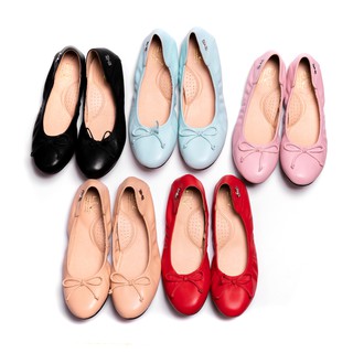 Enviszo รองเท้ารุ่น Ballerina Flats Collection โบว์ผูก - ESH100