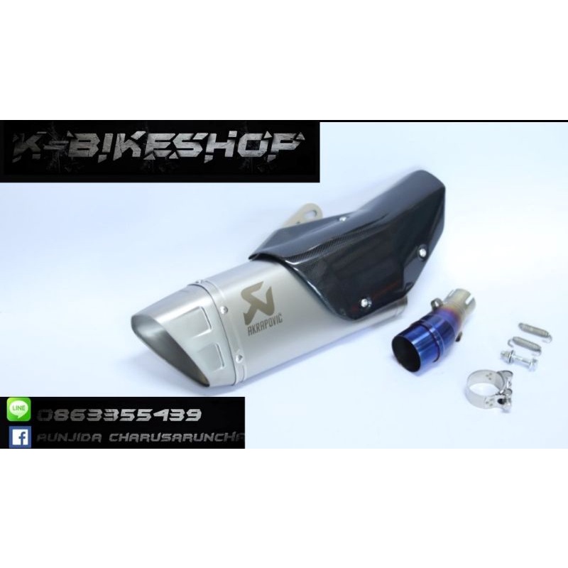 ชุดท่อ z250, z300, z400, ninja250, ninja300, ninja400, r3, mt03