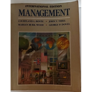 (ภาษาอังกฤษ) Management (International Edition) *หนังสือหายากมาก ไม่มีวางจำหน่ายแล้ว*
