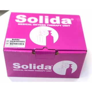 เกจ์ออกซิเจน SOLIDA กล่องม่วงสินค้าพร้อมส่ง