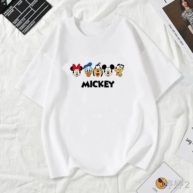 ☽❇✼Cosco เสื้อยืดผู้หญิงสาวลายการ์ตูน#8846