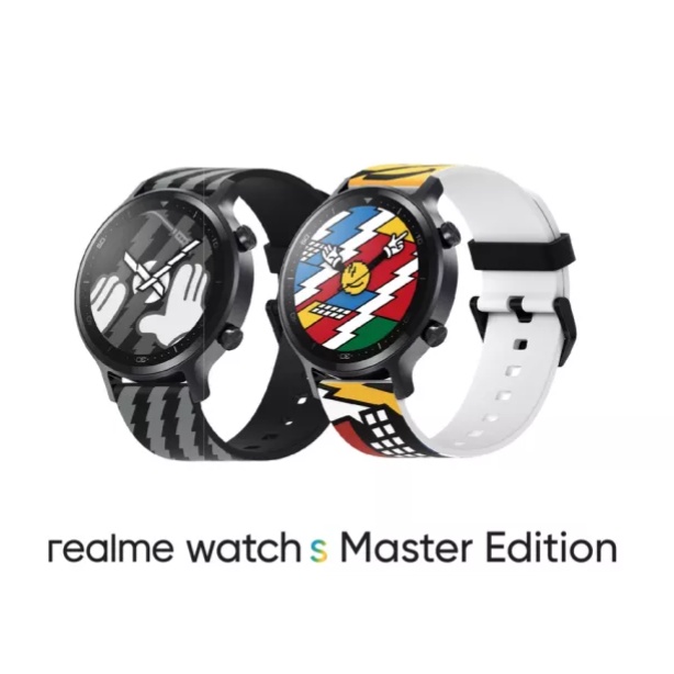 Realme Watch S Master Edition นาฬิกา สมาร์ทวอทช์ เรียลมี ของแท้ 100% แถมสายเฟชั่น 2 แบบ 2 สไตล์