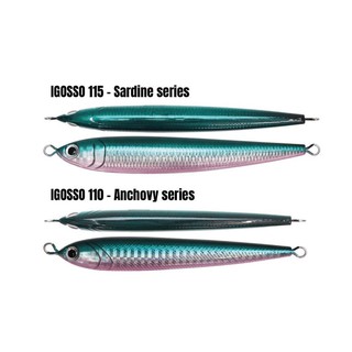 เหยื่อปลอม  HOT’s Igosso Anchovy 110/30g. , HOT’s Igosso Anchovy 115/38g.  พร้อมส่ง