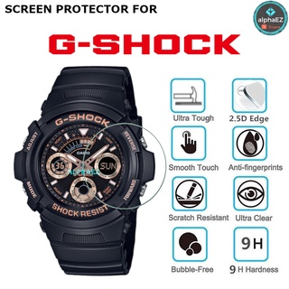 ฟิล์มกระจกนิรภัยกันรอยหน้าจอ 9H สําหรับ Casio G-Shock AW-591GBX-1A4 Series AW591