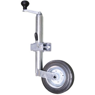 ล้อหน้าเทรลเลอร์ Jockey Wheel, 360Kgs, min height 500mm, max height 750mm, wheel 200x50mm [Lalizas - 99634]