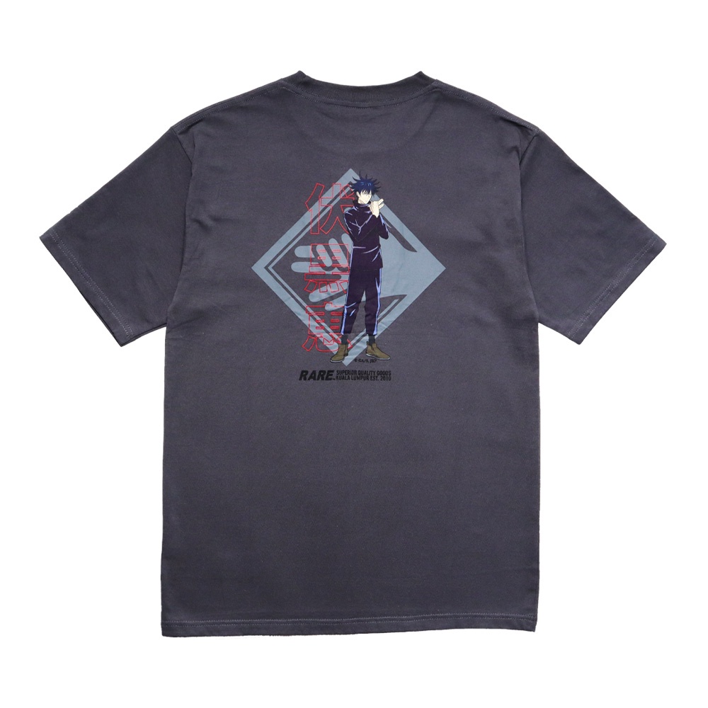 X Jujutsu Kaisen ICON MEGUMI TEE / HEATHER