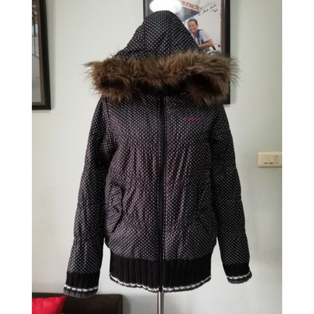 เสื้อกันหนาวขนเป็ด converse sz.m แท้