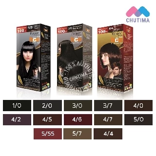 (ตัดปีกฝา) สีย้อมผม ฟาร์เกอร์ โทนสีธรรมชาติ/สีน้ำตาล FG By Farger Natural/Brown Hair Color 100 ml.