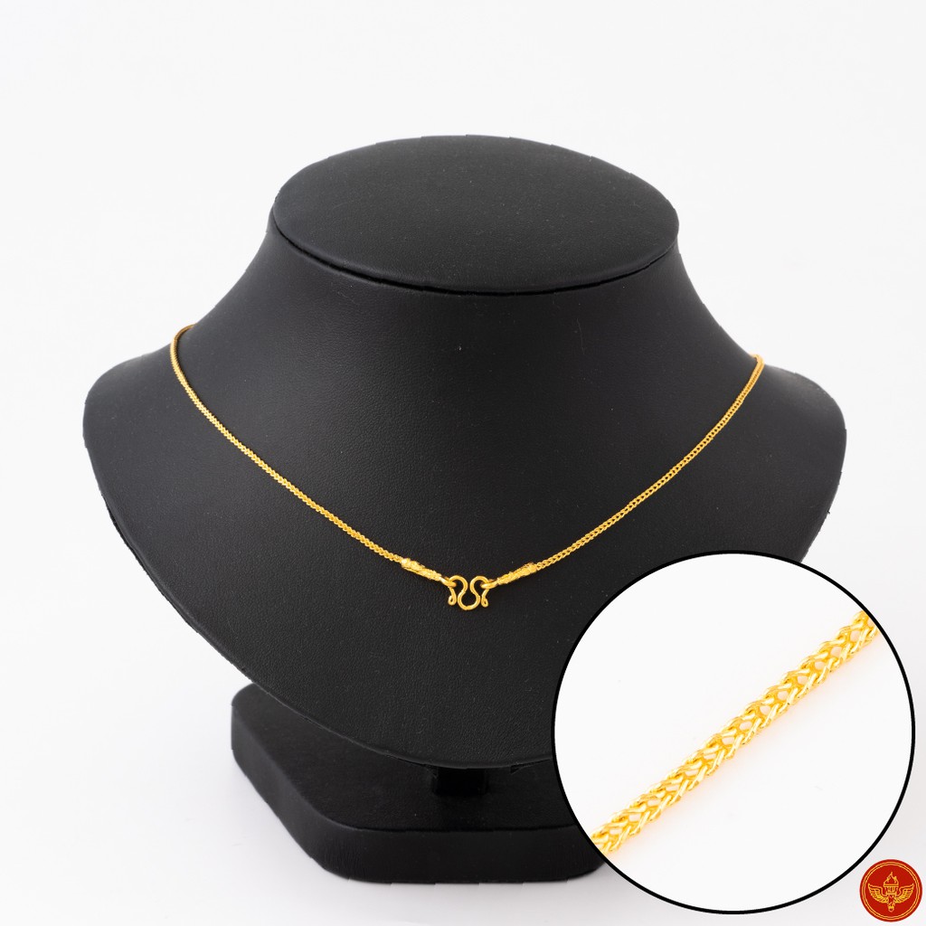 LSW สร้อยคอทองคำแท้ 2 สลึง (7.58 กรัม) ลายซีตรองตัน ND-32