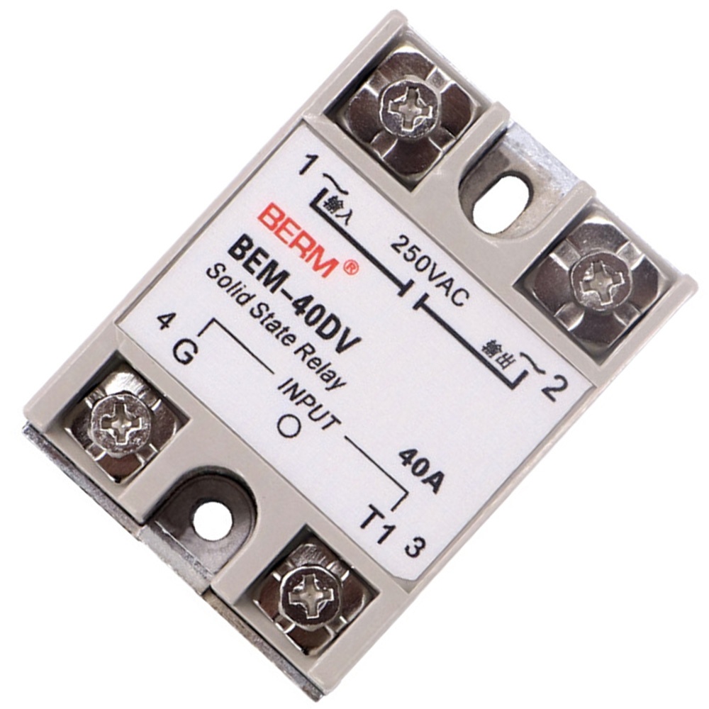 ONCEMOREAGAINRelay 1pcs 40A 5V250VAC Accessory BEM-40DV Parts ...