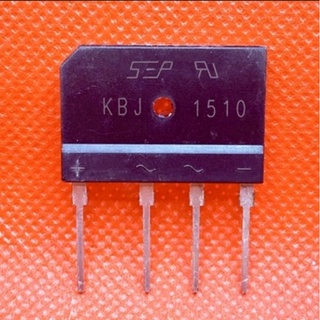 Diode KBJ1510​ ไดโอด​ 15A​ ตัวแบน​ 4 ขาเรียง