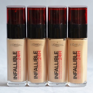 แท้💯 LOREAL Infaillible 24HR Stay Fresh Foundation ผลิต 2022
