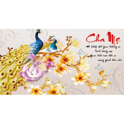 DIAMOND PAINTING พ่อแม่คอง Hoa ABC Lavender LV171_ยังไม่แนบ