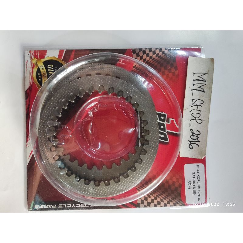จานคลัทช์ จานคลัทช์ FRICTION TOTOL SATRIAFU IRON MATERIAL PRO1 RACING ยี่ห้อ