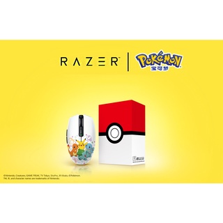 Razer X Pokémon เมาส์ไร้สายเชื่อมต่อผ่านบลูทูธและUSB ของแท้จากช็อป