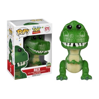 Funko Pop Disney: ฟิกเกอร์ Toy Story Rex ของเล่นสําหรับเด็ก