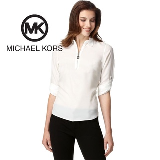 MICHAEL Michael Kors : Beige  zipper Top