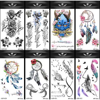 ASP 21-40 สติ๊กเกอร์แทททู ขนาด10x17cm sticker tattoo