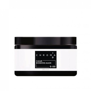 Schwarzkopf CHROMA ID 250ml 0-00 Clear มารค์สีเคลียสำหรับเคลือบเงาหรือใช้ผสมสีอื่นเพื่อทำสี pastelได้ ด้วย bonding tec