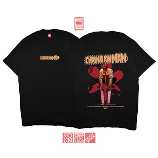 เสื้อยืด พิมพ์ลายการ์ตูนอนิเมะ Chainsaw DEVIL CHAINSAWMAN DENJI POCHITA สไตล์ญี่ปุ่น