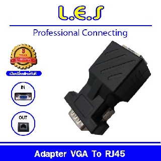 Adapter VGA (Male)To RJ45 (Female)