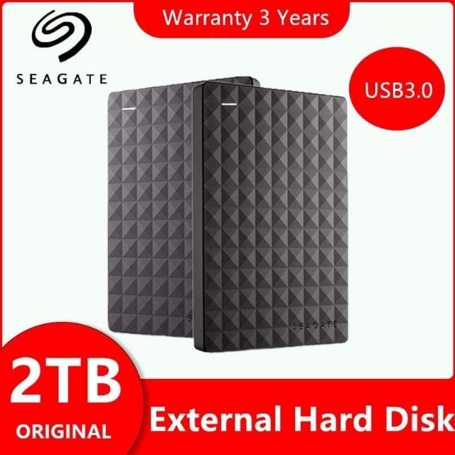 Seagate 2TB Portable HDD 2.5" Seagate External Hard Drive USB3.0 2T for PC Laptop