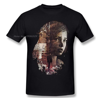 เสื้อยืดผ้าฝ้ายพิมพ์ลายขายดี เสื้อยืด ผ้าฝ้ายแท้ พิมพ์ลายเกม Comfort The Last of Us Action-adventure Game สไตล์ฮาราจูกุ