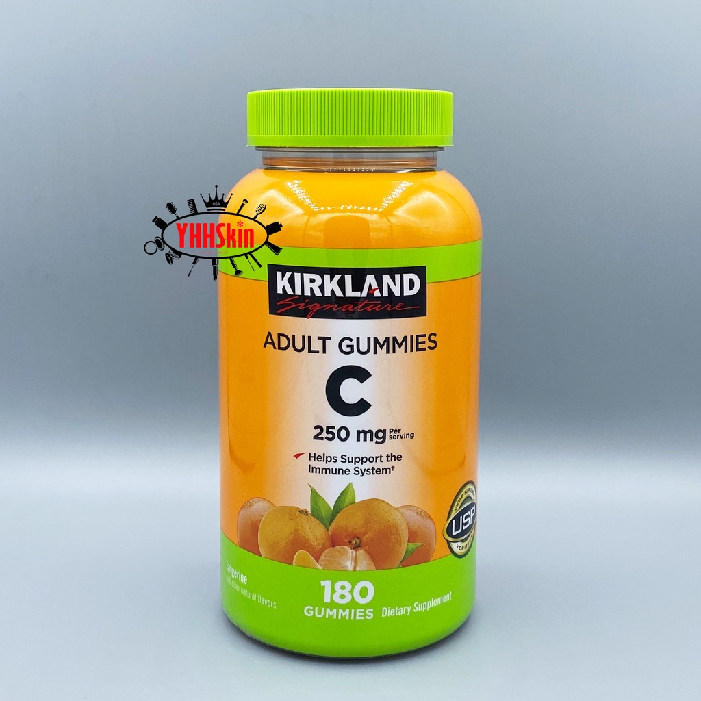 Kirkland Signature Adult Gummies Vitamin C 250mg ขนาด 180 เม็ด