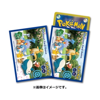 [Pokemon Japan] Sleeve - ลาย Lets GO ลิขสิทธิ์แท้ Pokémon Center สลีฟ, ซองการ์ด, ซองใส่การ์ด