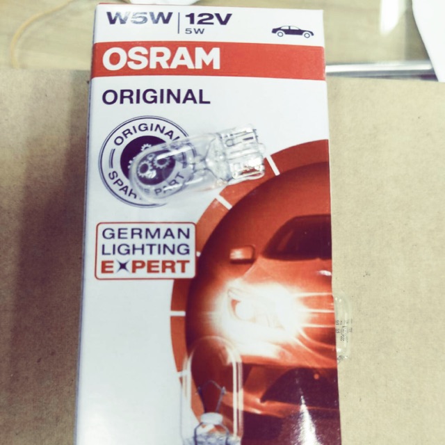 หลอดไฟt10 2825 12v osram