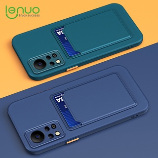 Lenuo เคสโทรศัพท์มือถือแบบนิ่ม กันกระแทก พร้อมช่องใส่บัตร หรูหรา สําหรับ Infinix Note 11S 11 Pro Note 10 Pro NFC 11i