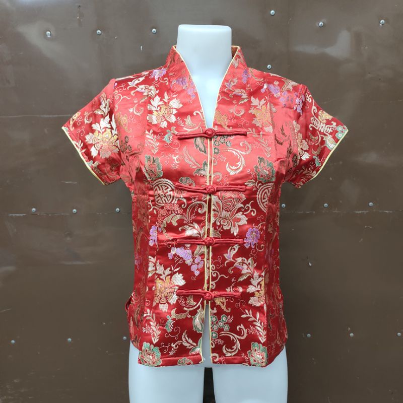 เสื้อกี่เพ้าผ่าหน้า 578 รวมสี พร้อมส่ง